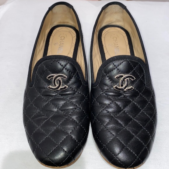 Chanel CC Quilted Ballerina Flats Size 36 - Picture 6 of 7